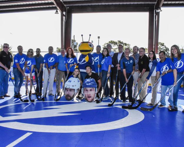 Tampa Bay Lightning opens new street hockey rinks in Pasco County