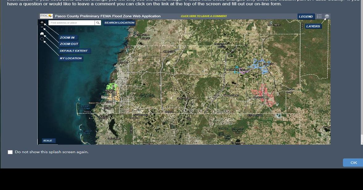Pasco County Flood Zone Map 2020 Pasco Adopts New Flood Insurance Maps News Suncoastnews Com