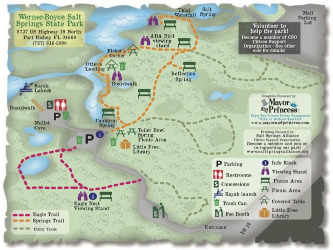 Boyce Park Trail Map Brochure Helps Unlock State Park's Many Features | News | Suncoastnews.com