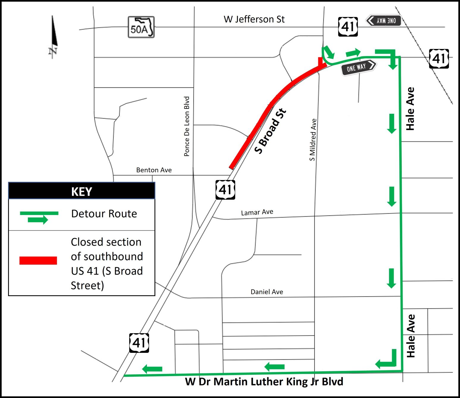 Part of southbound U.S. 41 to close starting Sept. 26 News