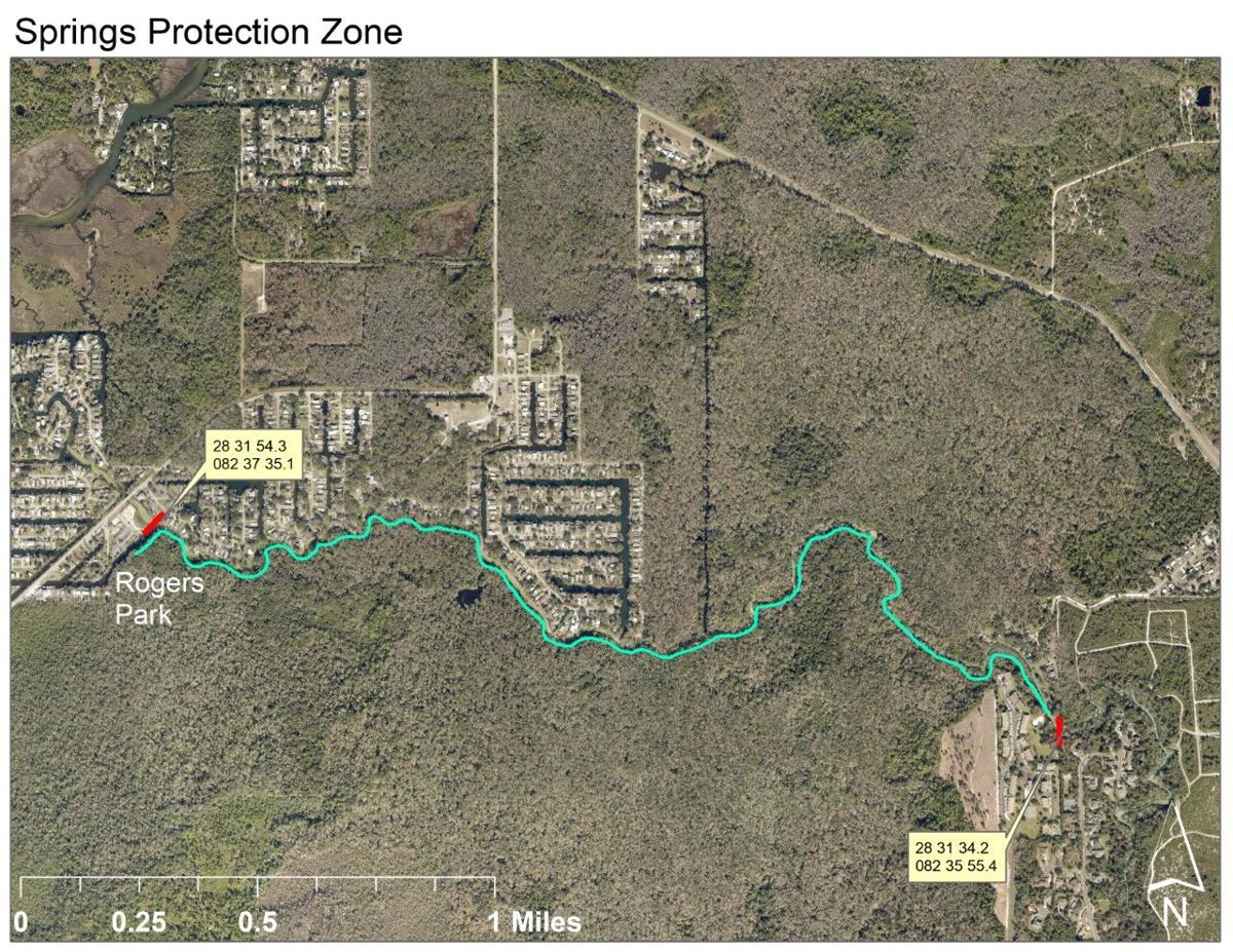 Weeki Wachee River Map Stopping In Parts Of Weeki Wachee River To Be Prohibited | News |  Suncoastnews.com