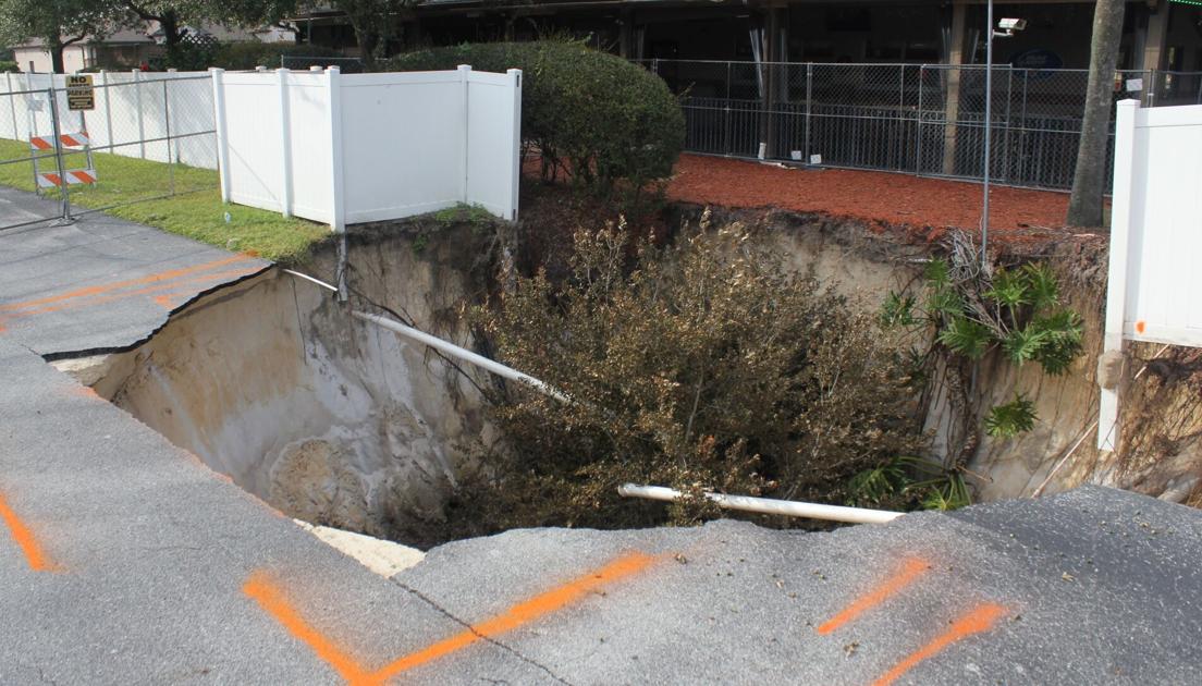 New Port Richey depression not a sinkhole, officials report News