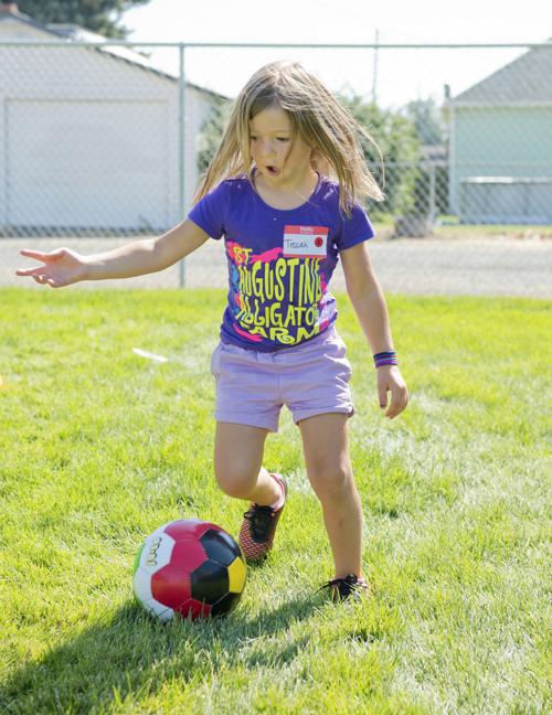 Soccer drills inspire fun