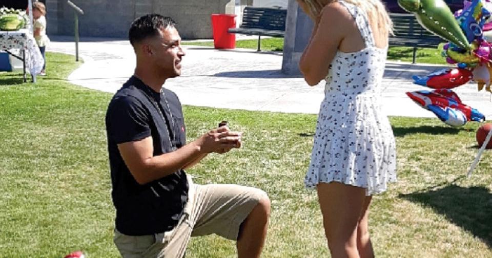 Alicia Allen says “yes” at farmers market | Lifestyle | sunnysidesun.com