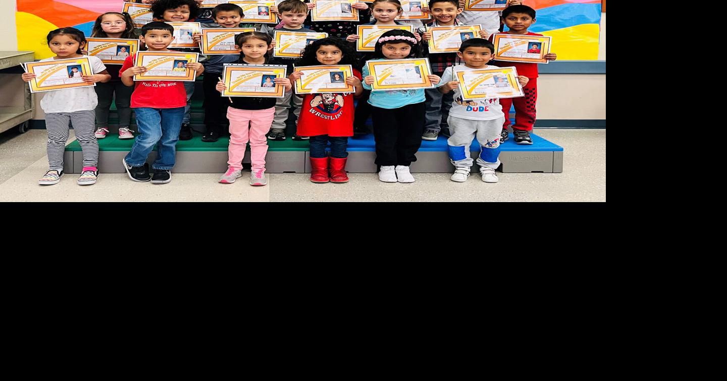 Sun Valley Elementary School students of the month for March