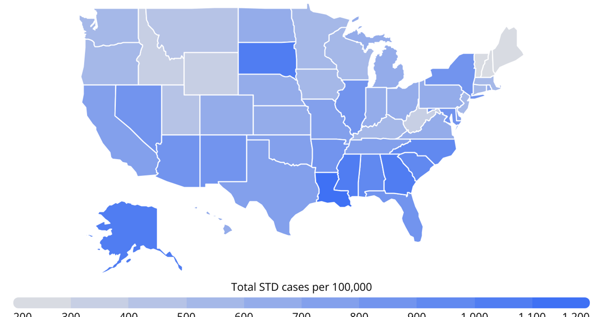 Which States Have the Highest STD Rates?