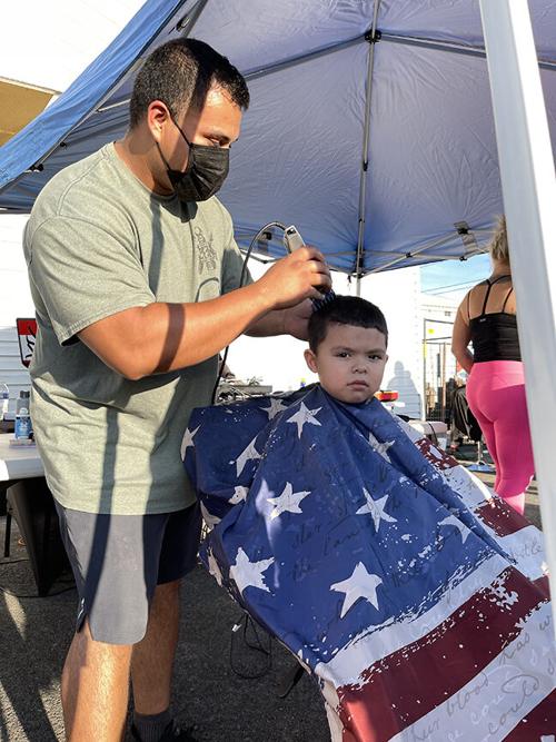 Backpacks and Barbers