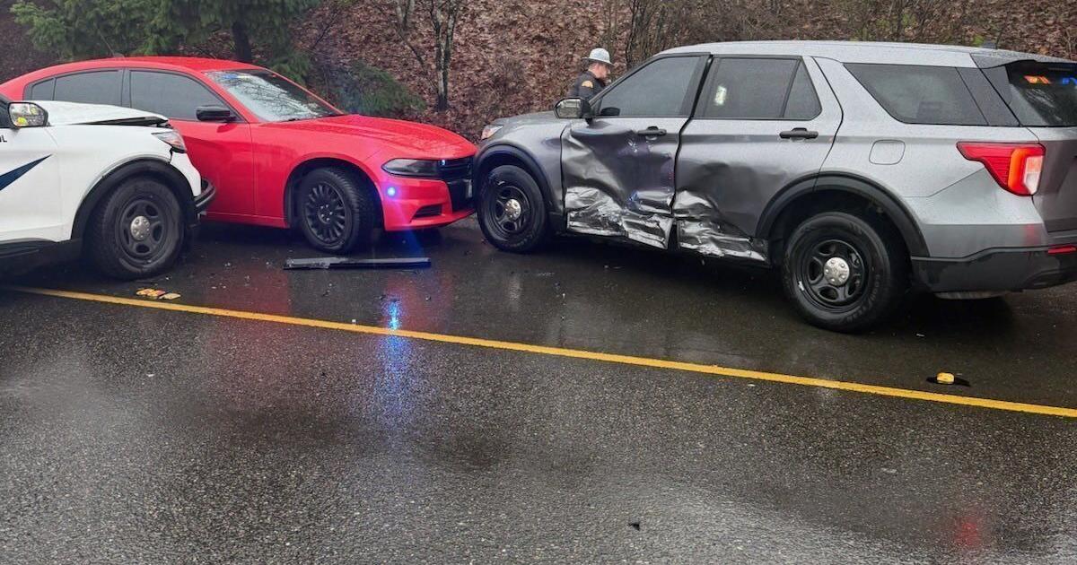 Suspect caught after stealing Washington State Patrol vehicle in Lynnwood
