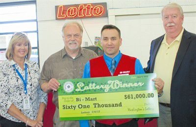 Washington lotto clearance winners