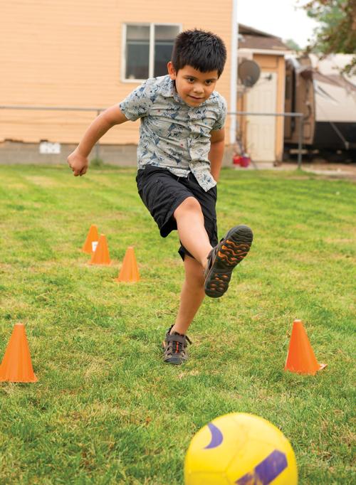Future soccer star