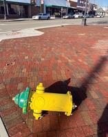 Driver arrested after hitting fire hydrant