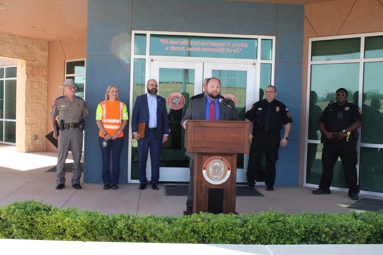 Sweetwater Police, TxDOT Unveil ClickIt or Ticket Campaign