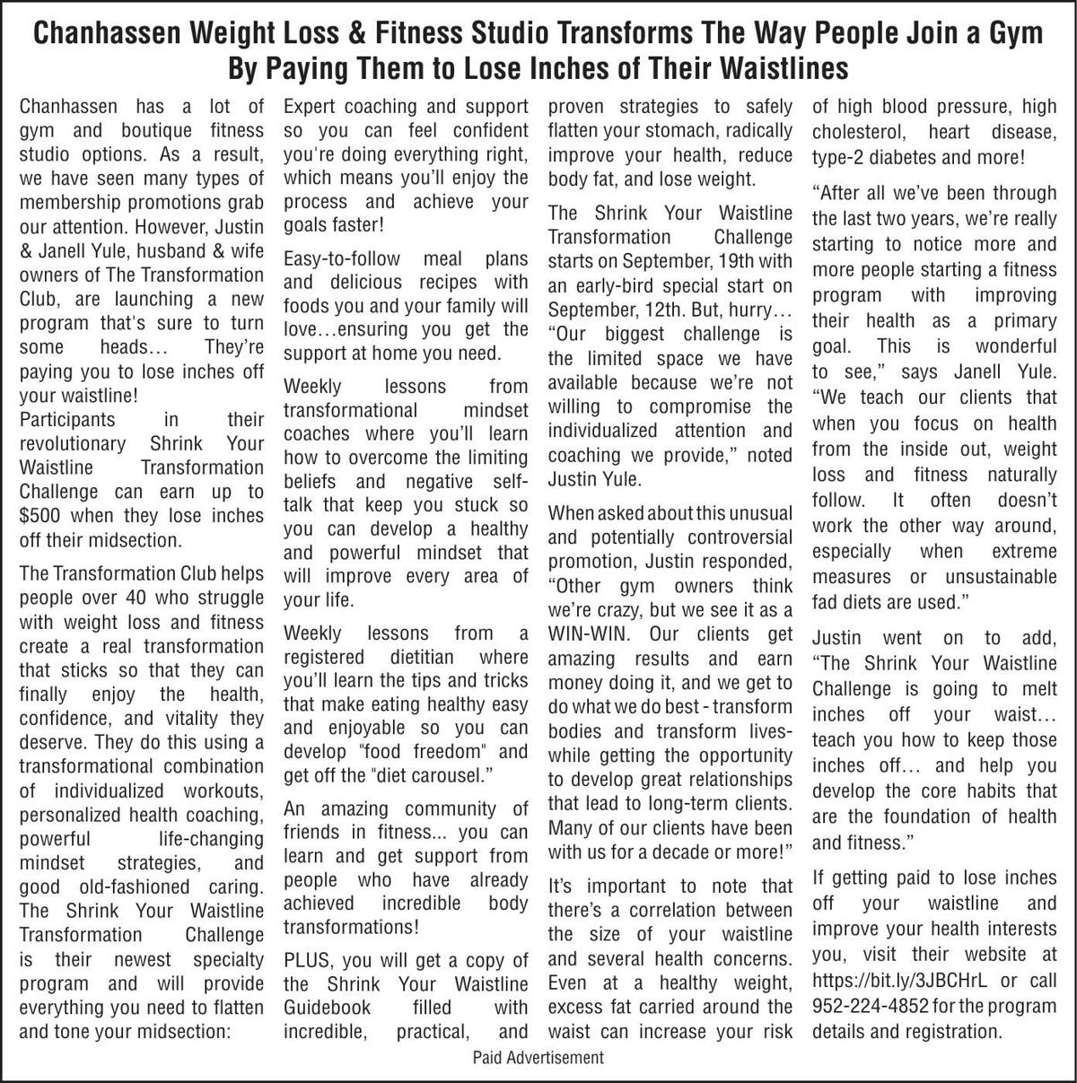 Chanhassen Weight Loss & Fitness Studio