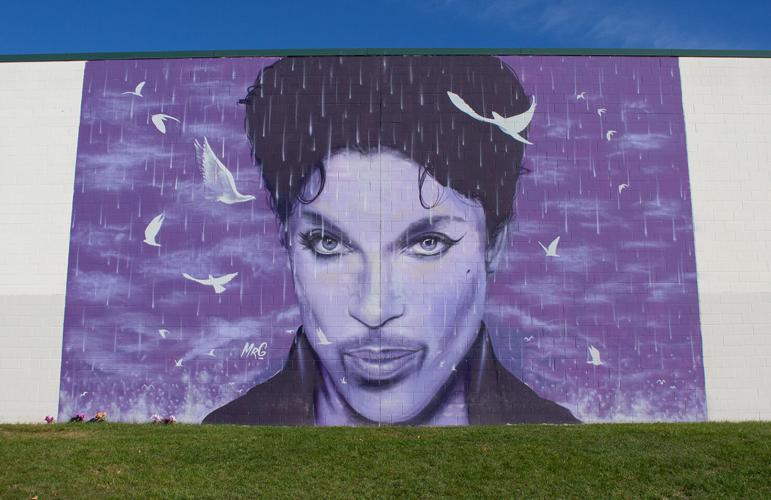 Prince mural