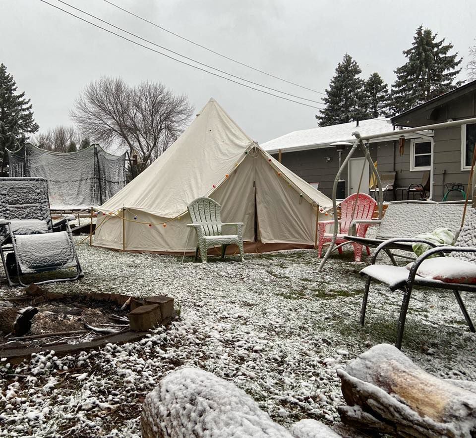 Want to camp but nowhere to go? Try your backyard ...
