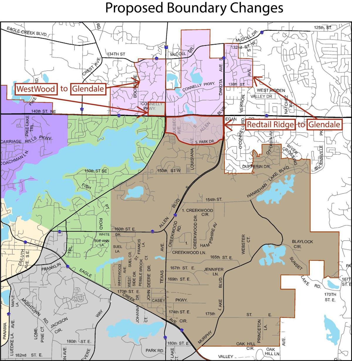 Prior LakeSavage Area Schools approve temporary elementary boundary