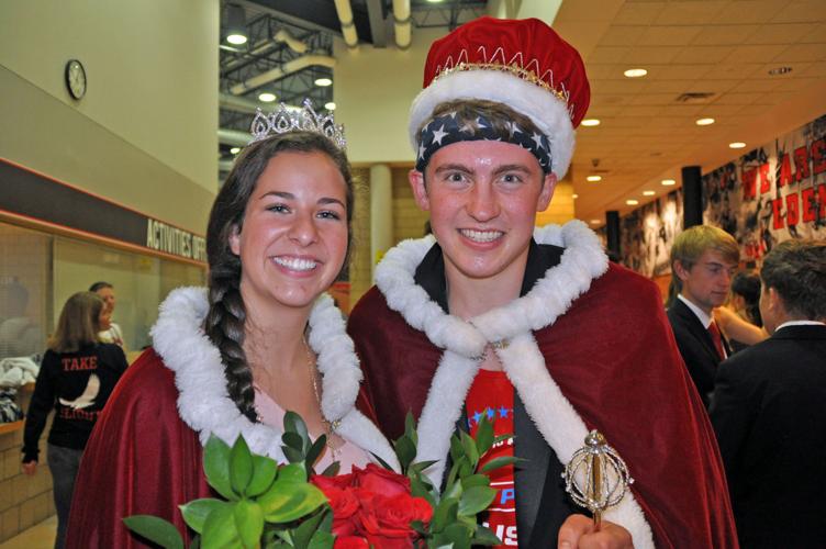 King Truempi and Queen Nichols crowned at Pep Fest Eden