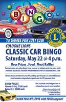 Classic car show and bingo in Cologne on May 22