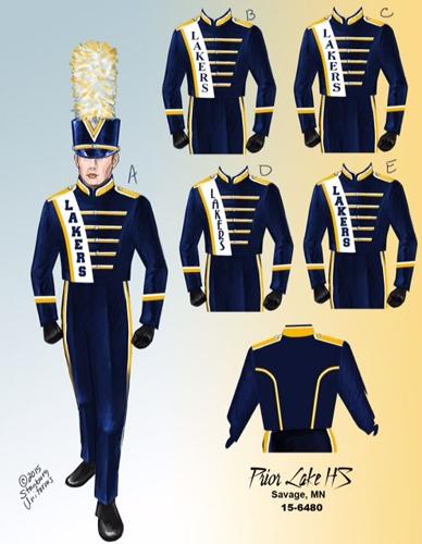Custom Marching Band Uniforms - Custom Color Guard Uniforms