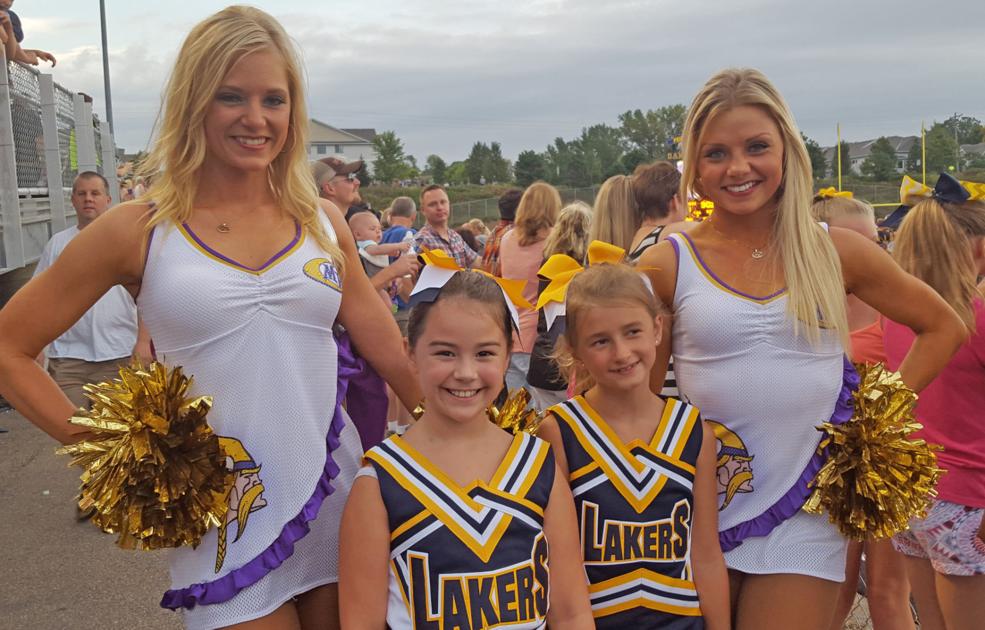 Young fans meet Vikings cheerleaders at Lakers game Local