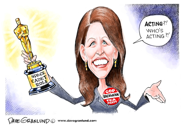 Cartoon Oscar for Michele Bachmann Chaska News swnewsmedia