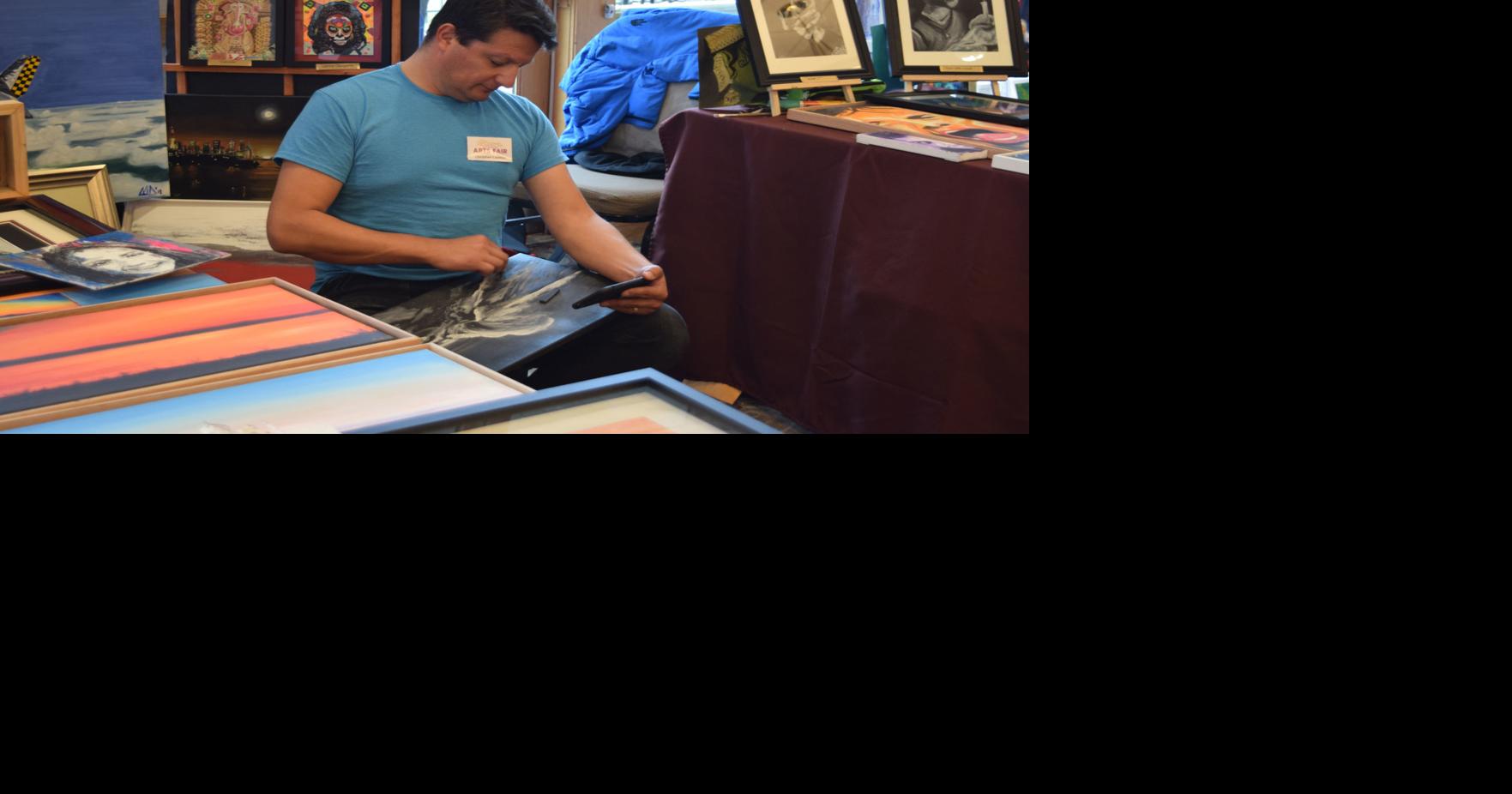 Photos Plymouth Creek Center fills with artists for Plymouth Art Fair