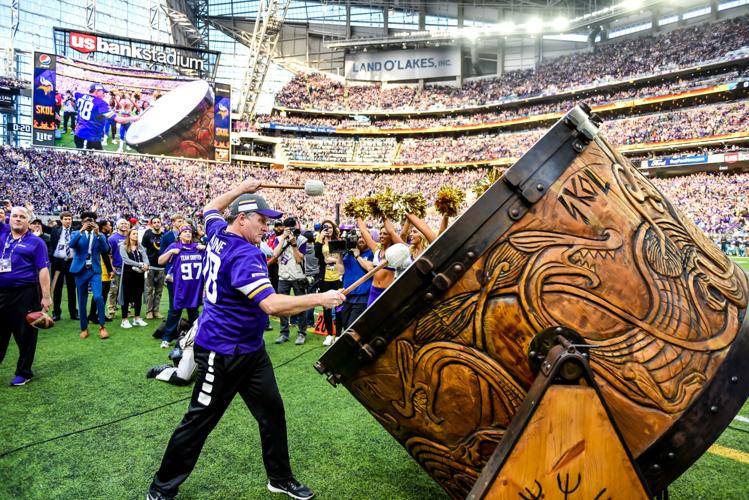 minnesota vikings skol drum