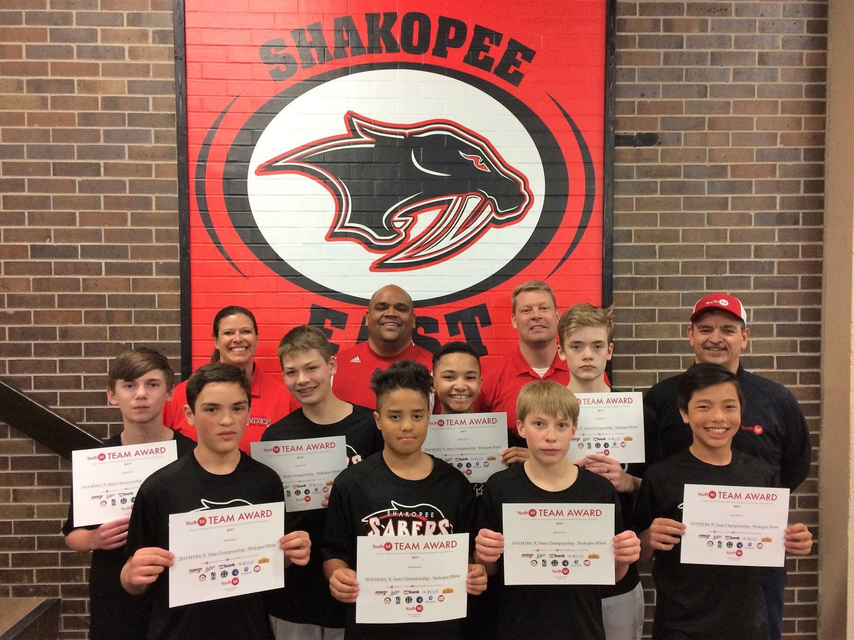 Shakopee 7th grade team earn sportsmanship award Shakopee Sports