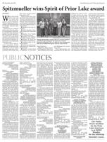Public notices from the November 26, 2022 Prior Lake American