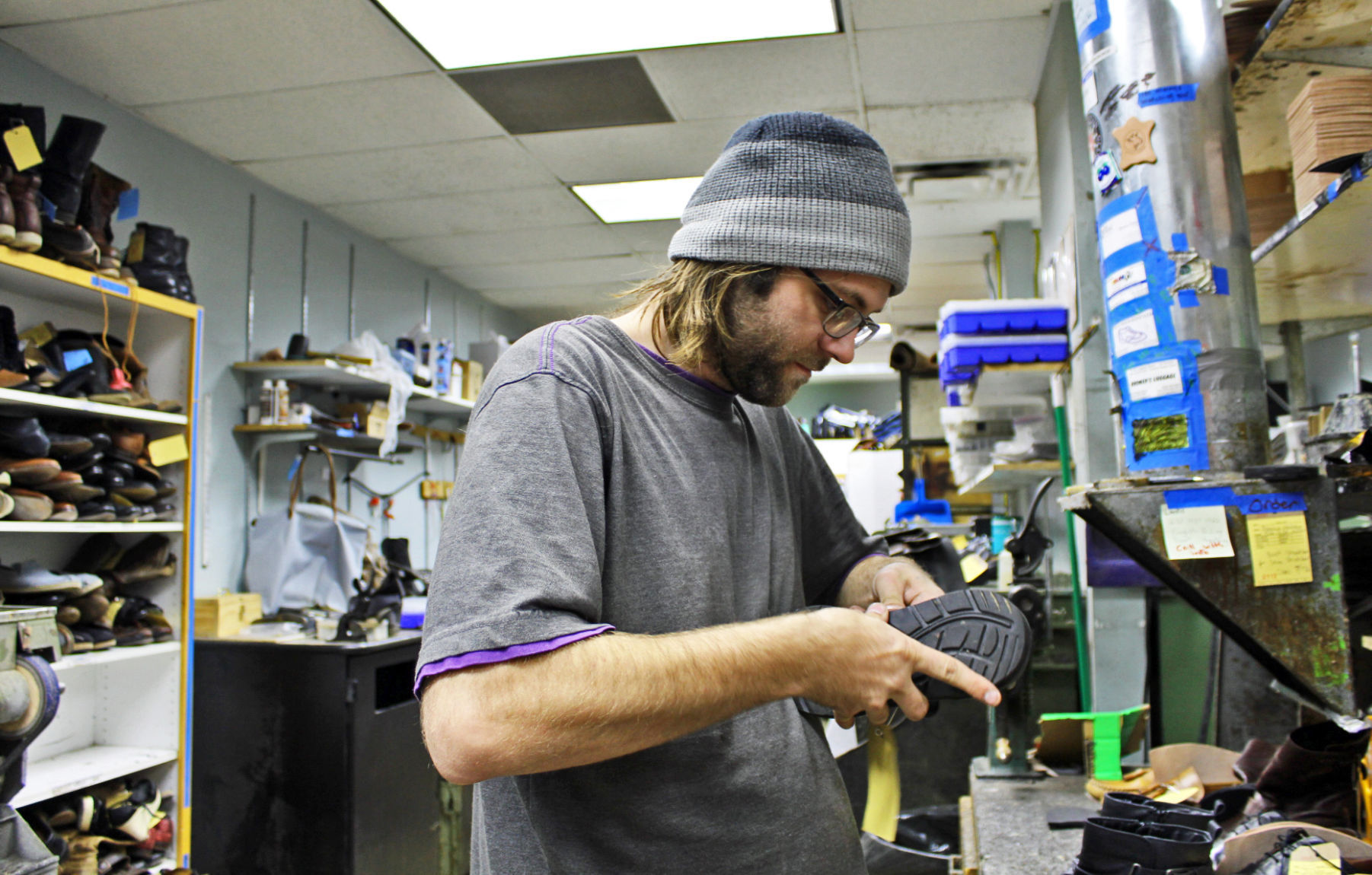 Heeling the southwest metro Bob s Shoe Repair carries on a