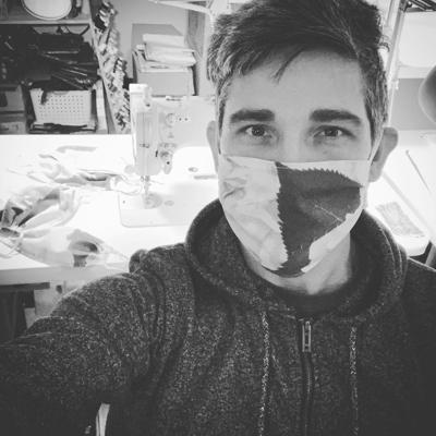 Local Trans Fashion Designer Sells Face Masks for Charity