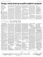Public notices from the August 27, 2022 Prior Lake American