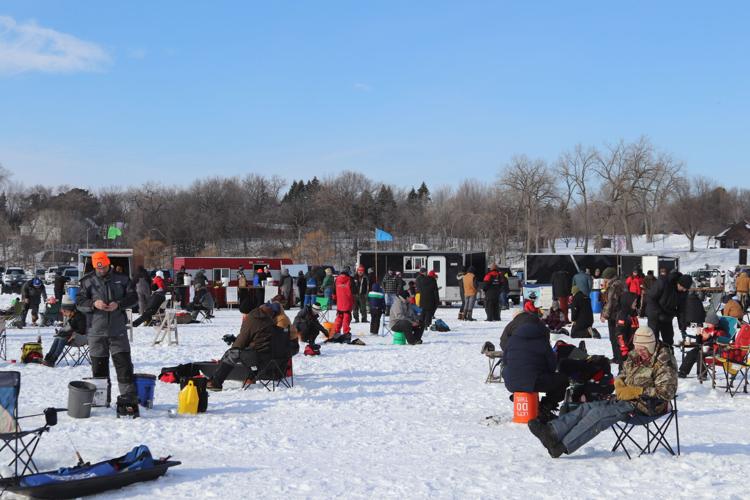 Hundreds attend Prior Lake ice fishing contest, over 8,000 raised