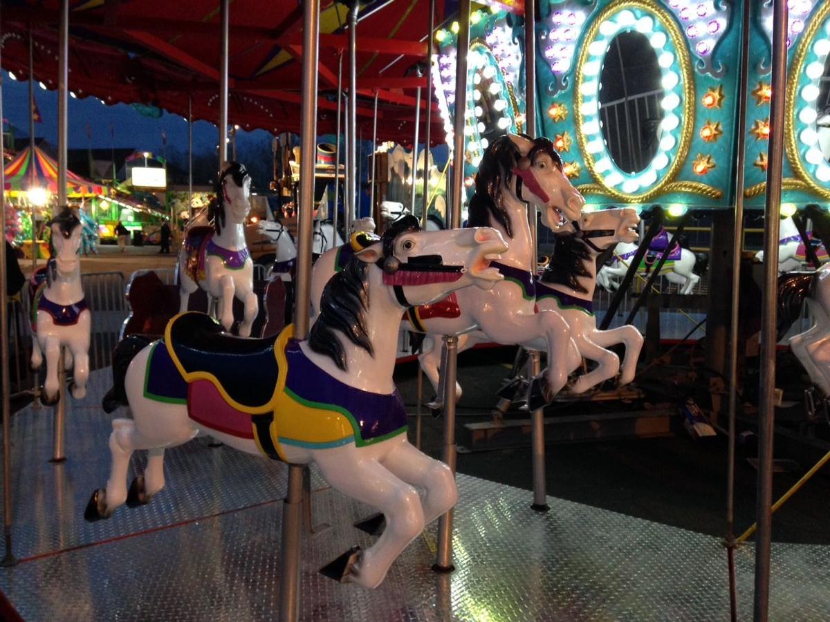 Horsing around New carousel circles into Scott County Fairgrounds