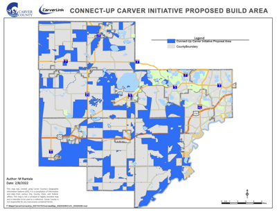 Connect Up Carver Map