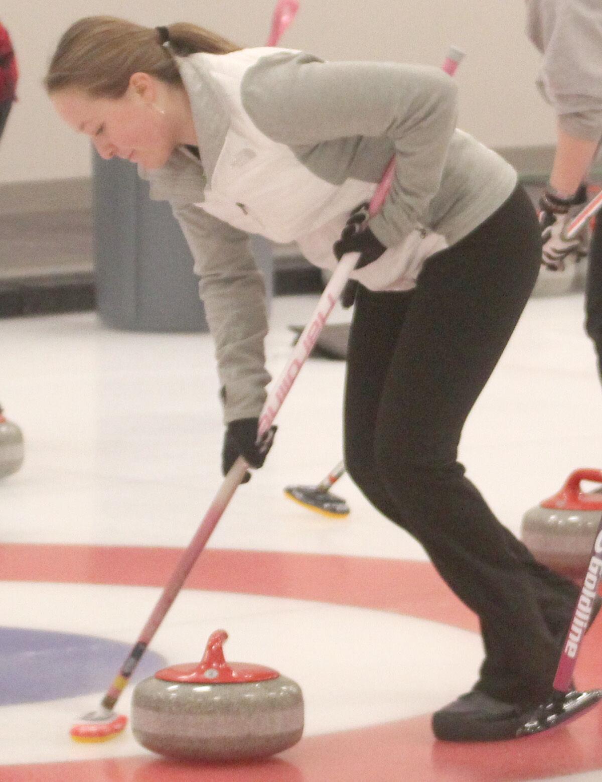 Allie Giroux Curling
