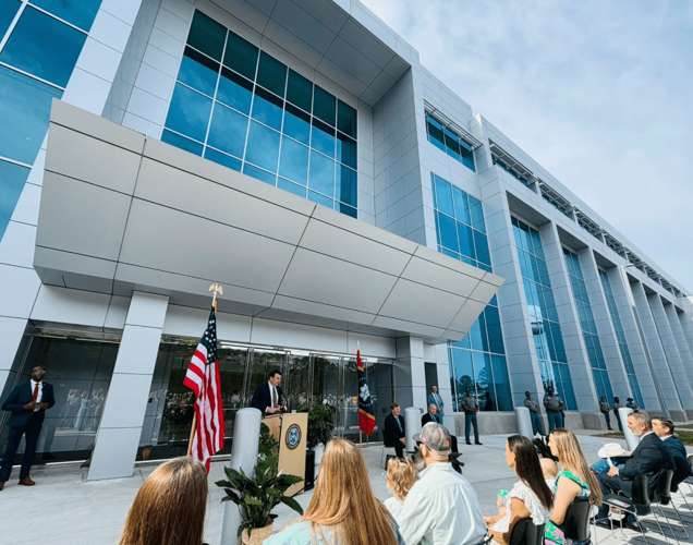 State leaders cut ribbon on new Public Safety headquarters | News ...