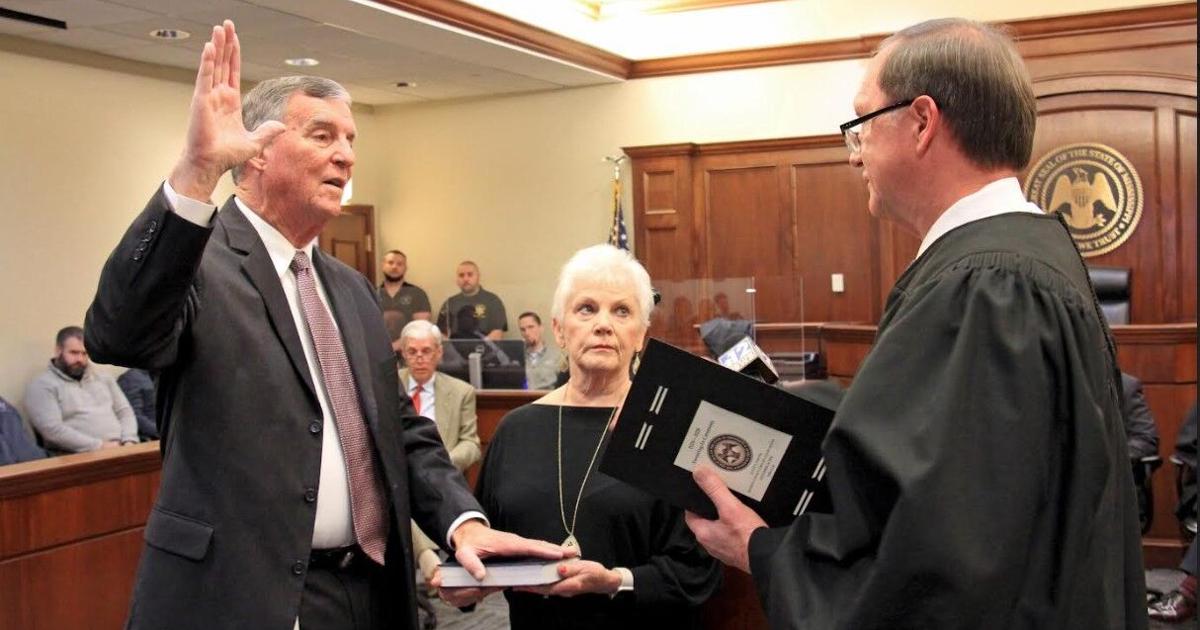 Judge Kent McDaniel takes oath as Rankin County Youth Court Judge Judge Kent McDaniel takes oath as Rankin County Youth Court Judge