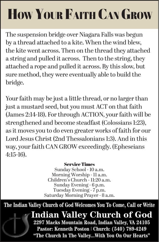 INDIAN VALLEY CH OF GOD