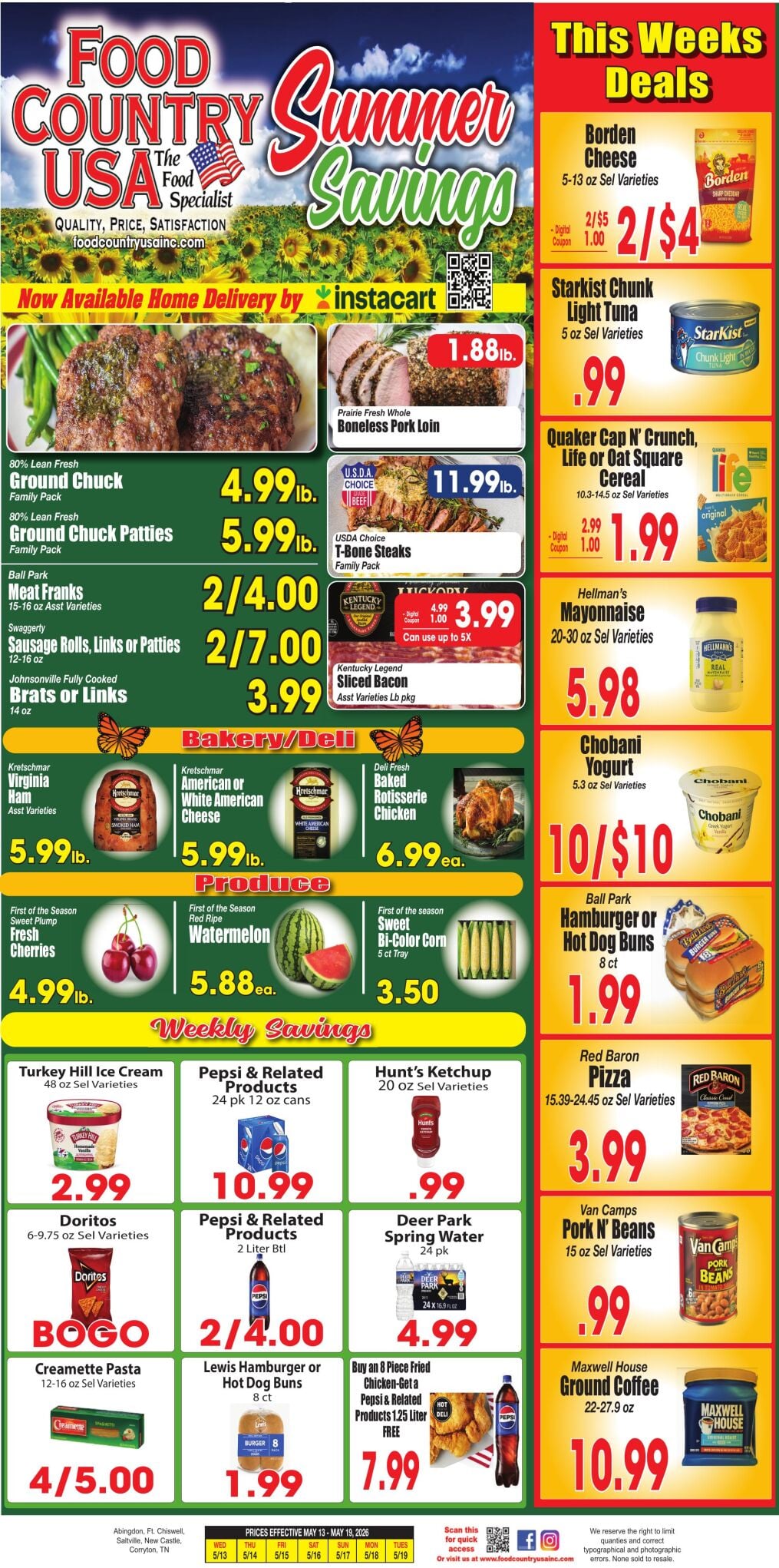 FOOD COUNTRY