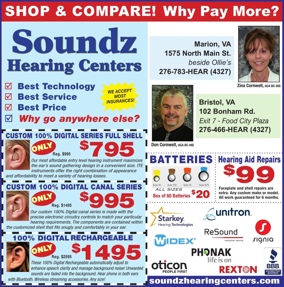 SOUNDZ HEARING CENTER