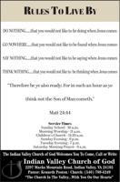 INDIAN VALLEY CH OF GOD