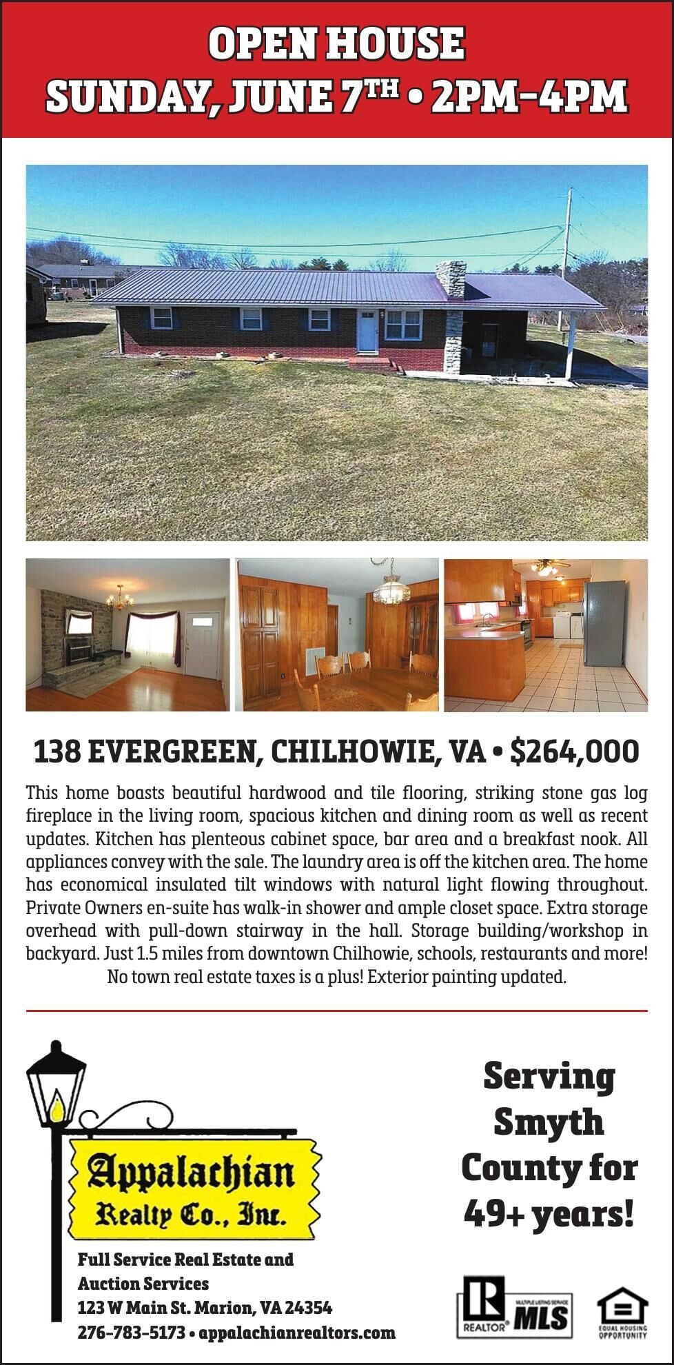 APPALACHIAN REALTY CO
