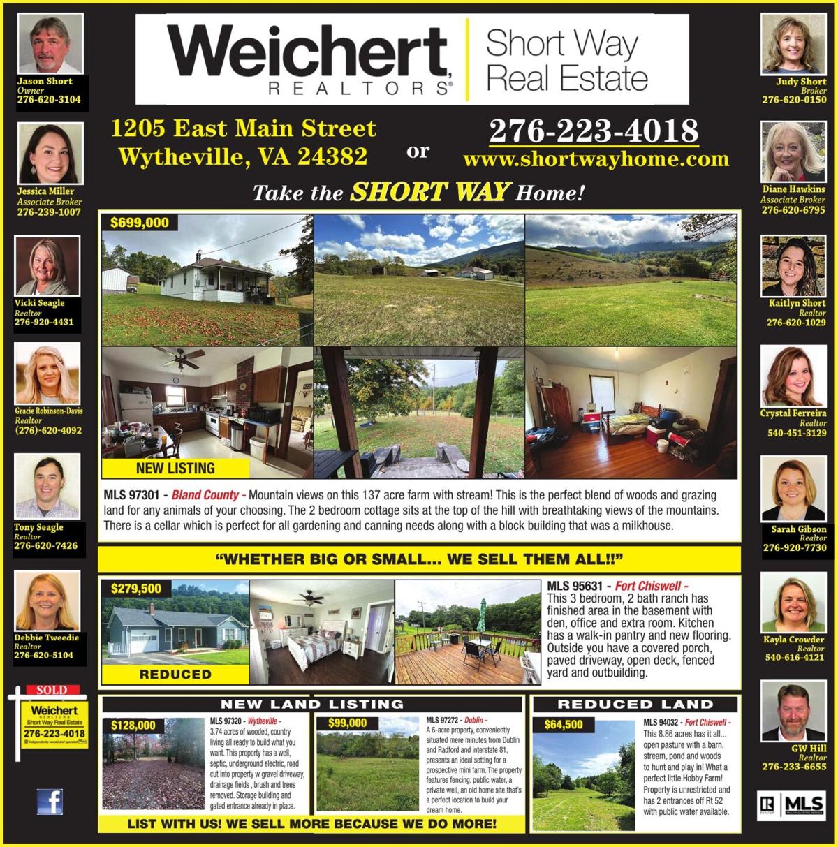 SHORT WAY REAL ESTATE INC.