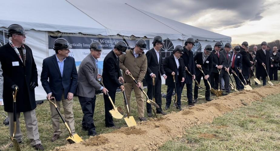 Blue Star Groundbreaking 1