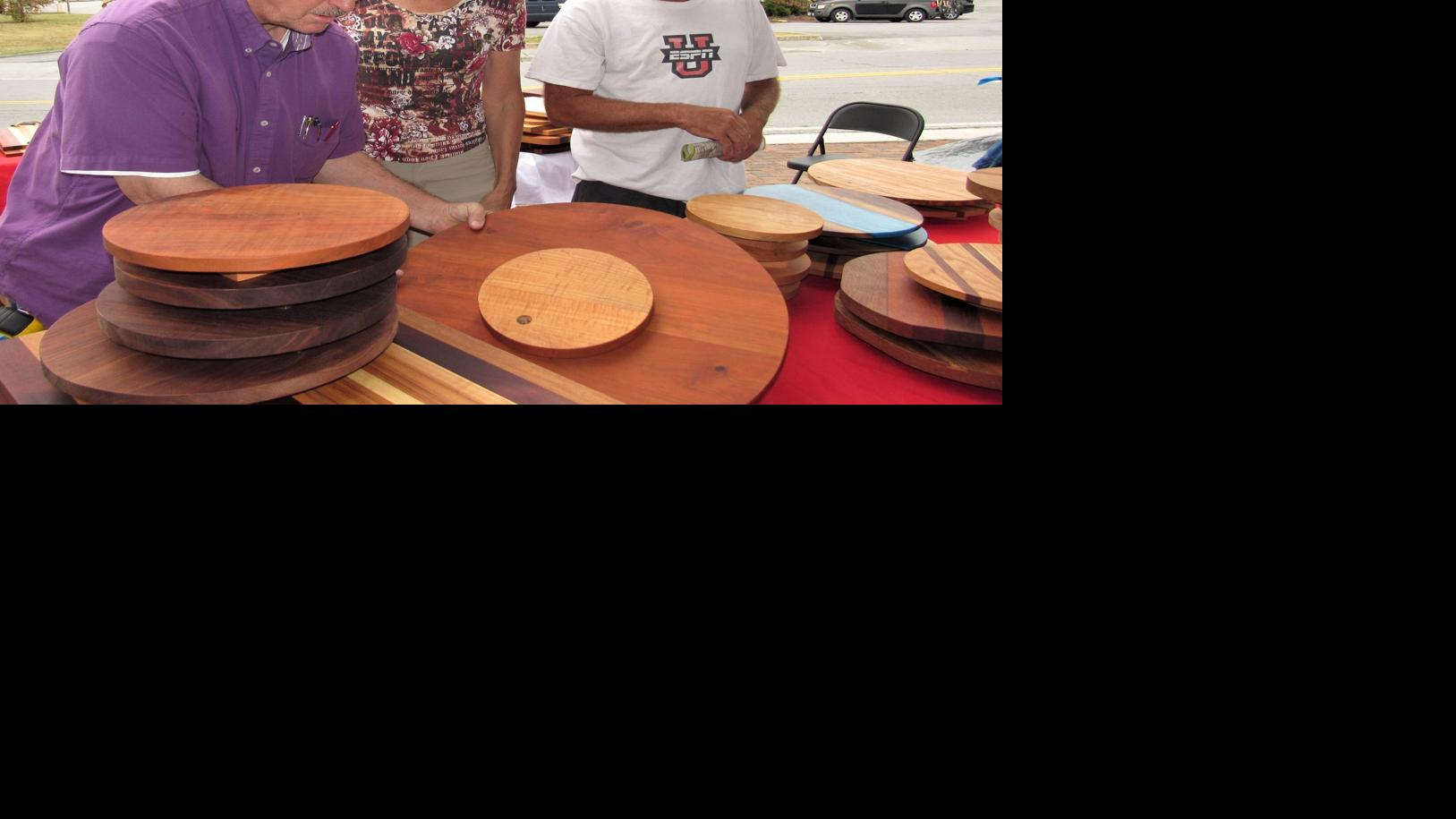 Woodworker S Custom River Tables Are A Hit At Farmers Markets Latest Headlines Swvatoday Com