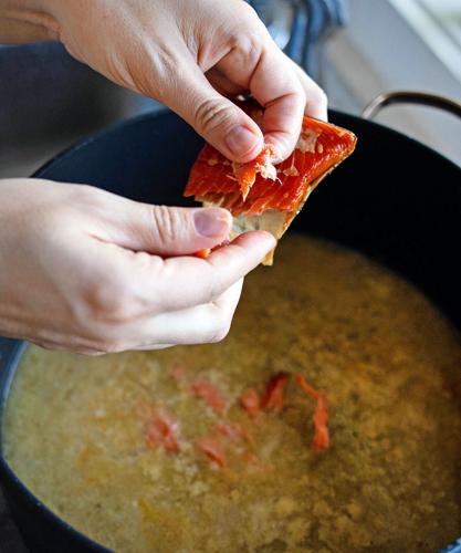 Coconut-salmon chowder 2