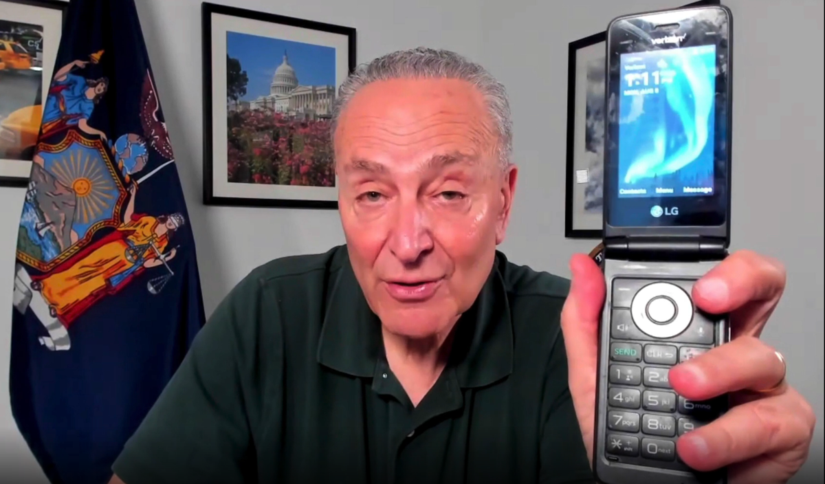 Schumer cellphone