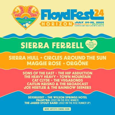 FloydFest_2024 Lineup Wave 1_Square_v2