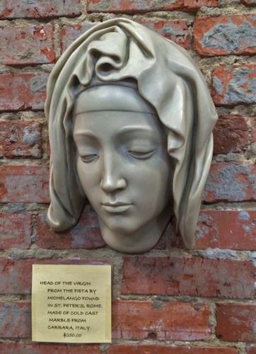 Michelangelo Head of the Virgin